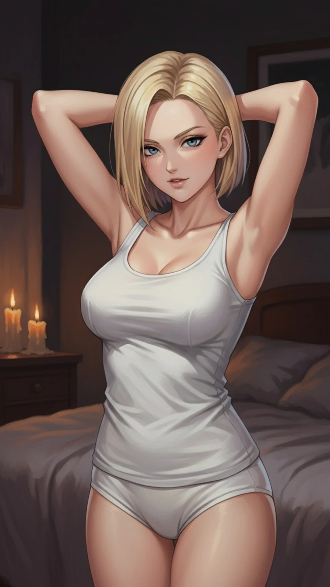 Android 18's Cozy Bedroom Vibes Hit Different