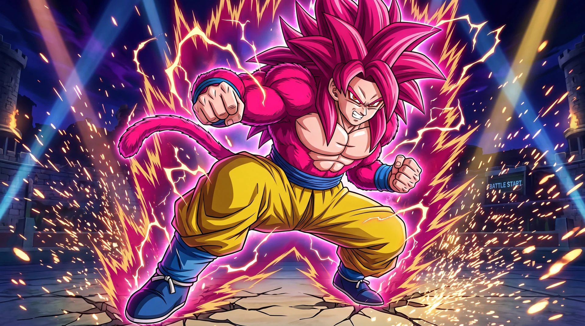 Dragon Ball FighterZ aggiunge Goku Super Saiyan 4 da Daima
