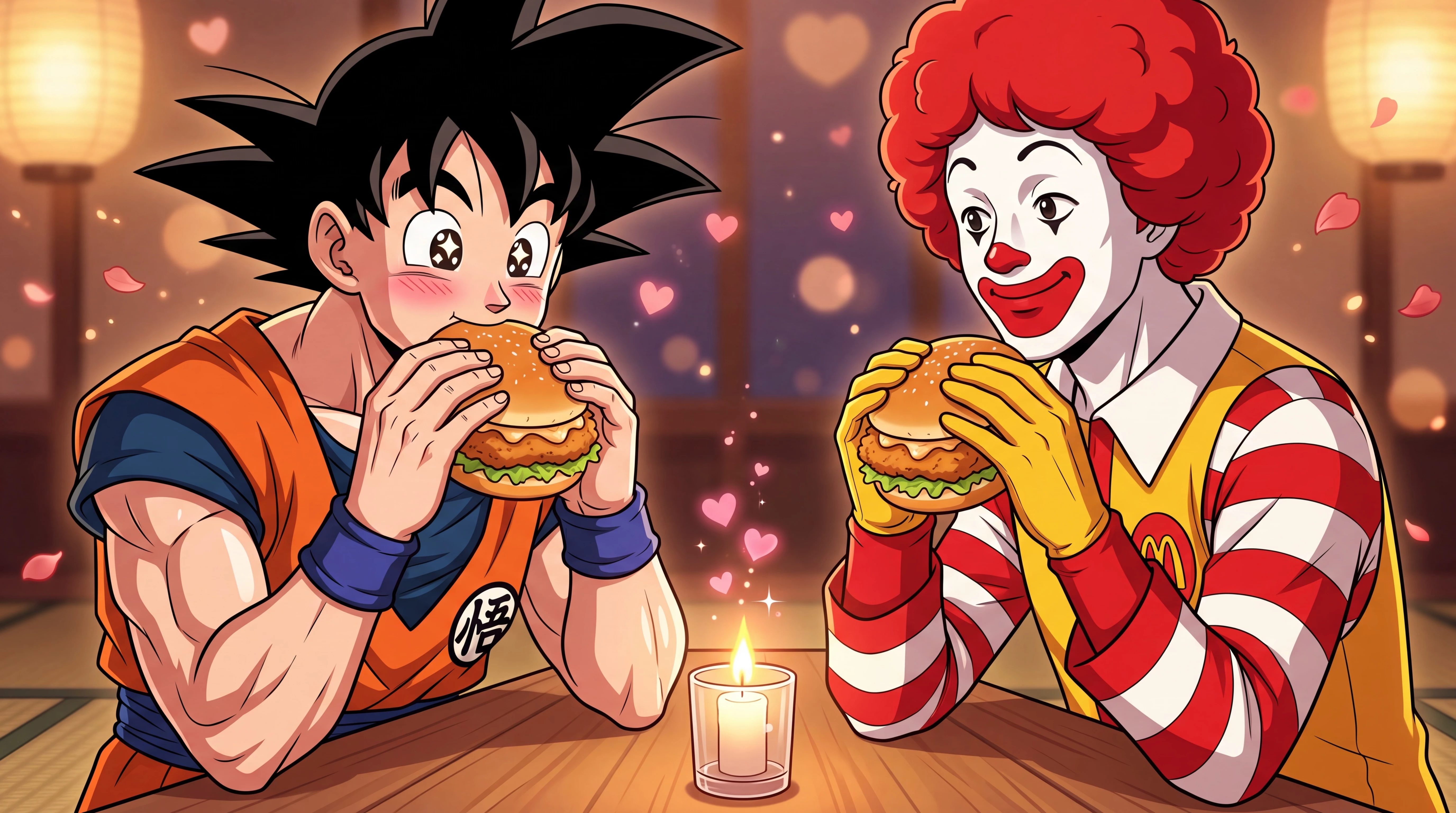 Masako Nozawa Stars in McDonald's Japan Baki Dating Sim Spoof for the Chicken Tatsuta Campaign