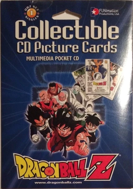 Dragon Ball Z: Collectible CD Picture Cards cover art