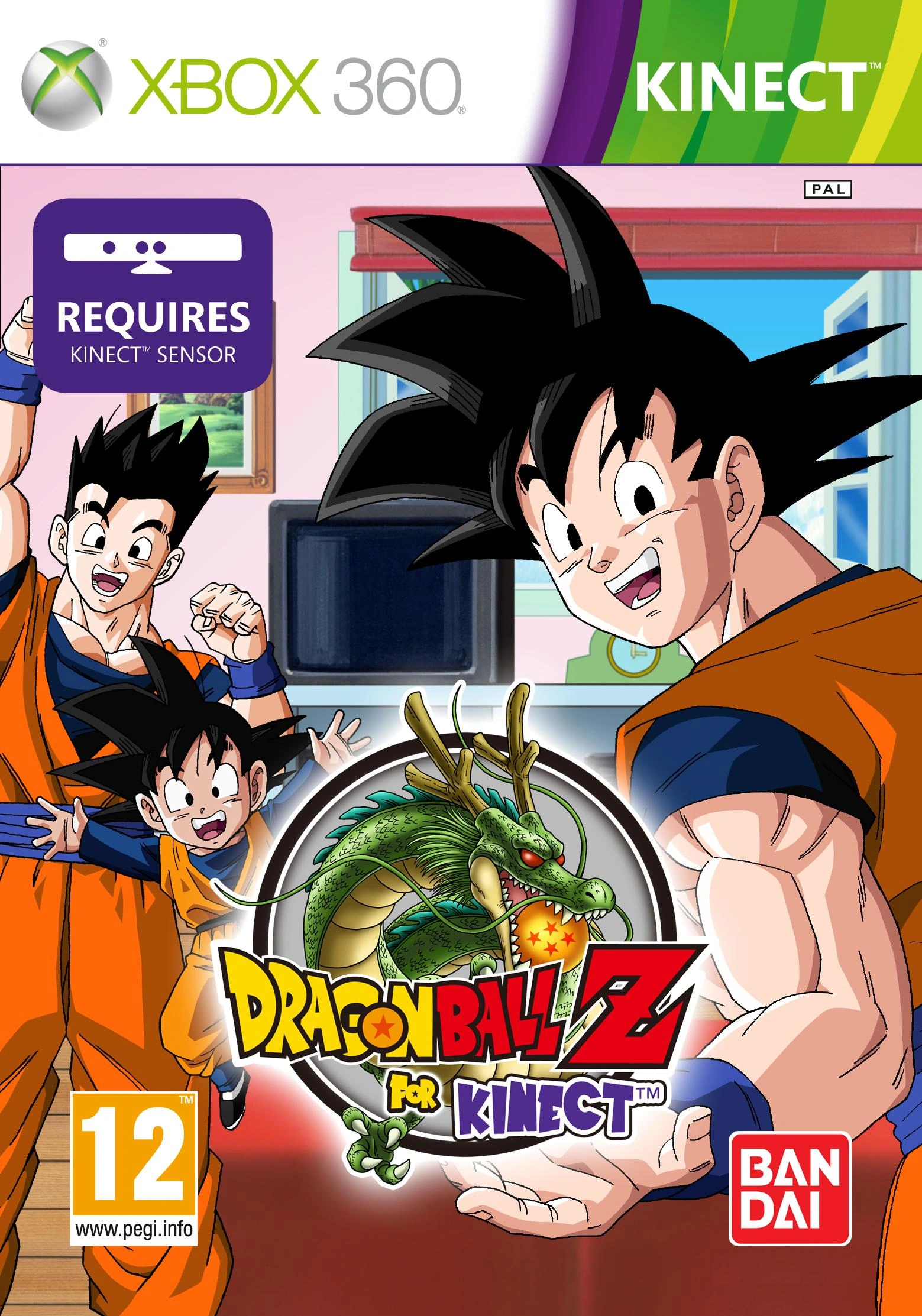 Dragon Ball Z For Kinect cover art