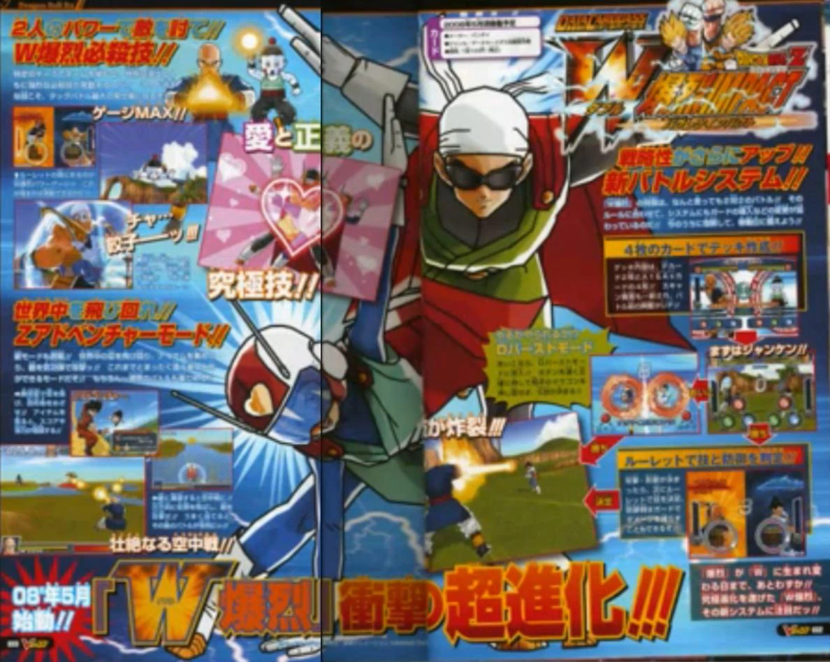 Dragon Ball Z: W Bakuretsu Impact cover art
