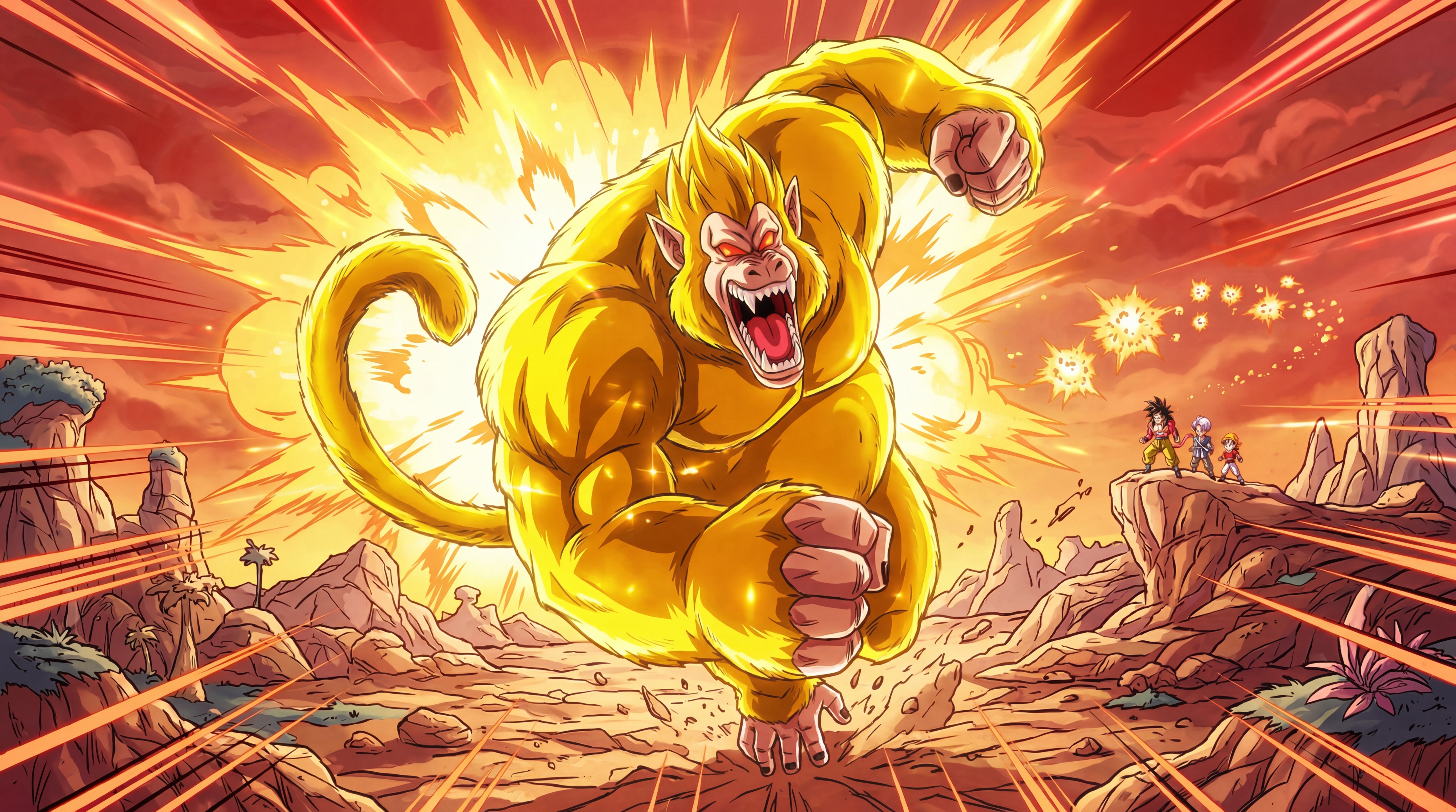 Dragon Ball GT Episode 59: Super Saiyan 4 Vegeta