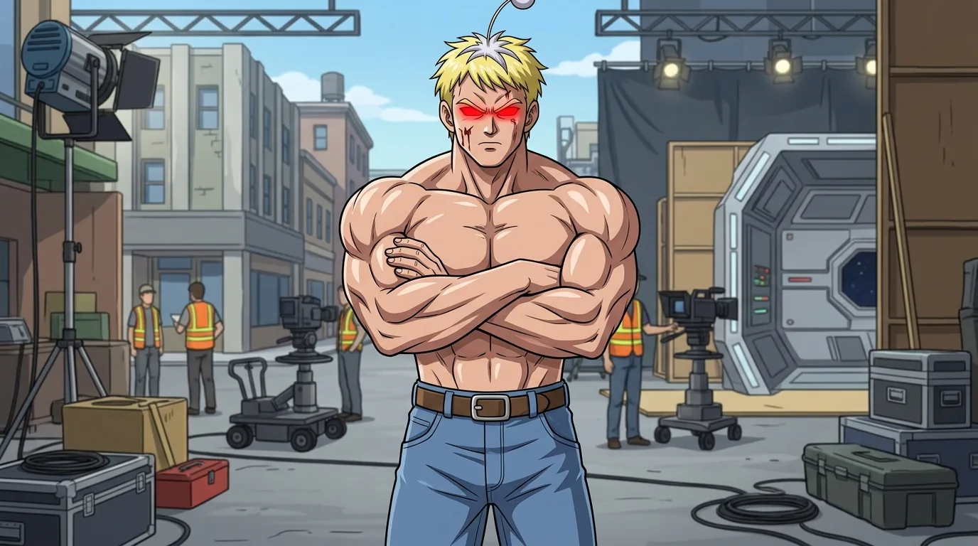 Barry Kahn, a Human character from Dragon Ball.