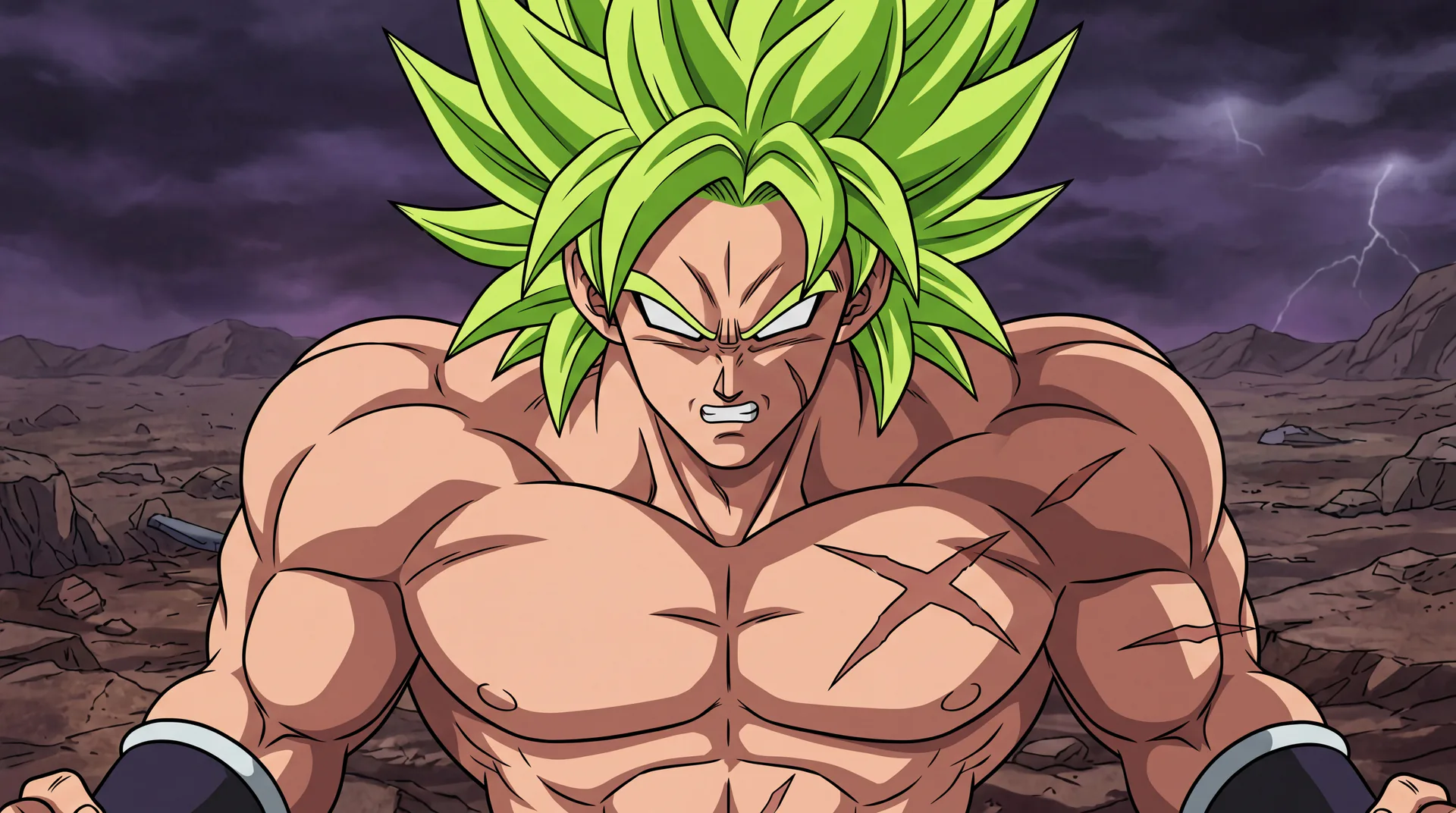 Broly from Dragon Ball Super Broly