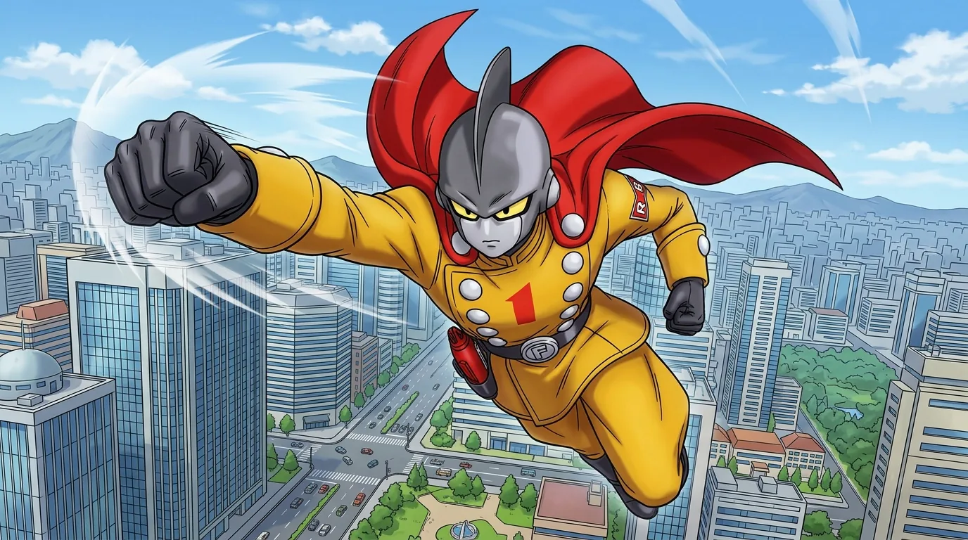 Gamma 1, a Android character from Dragon Ball.