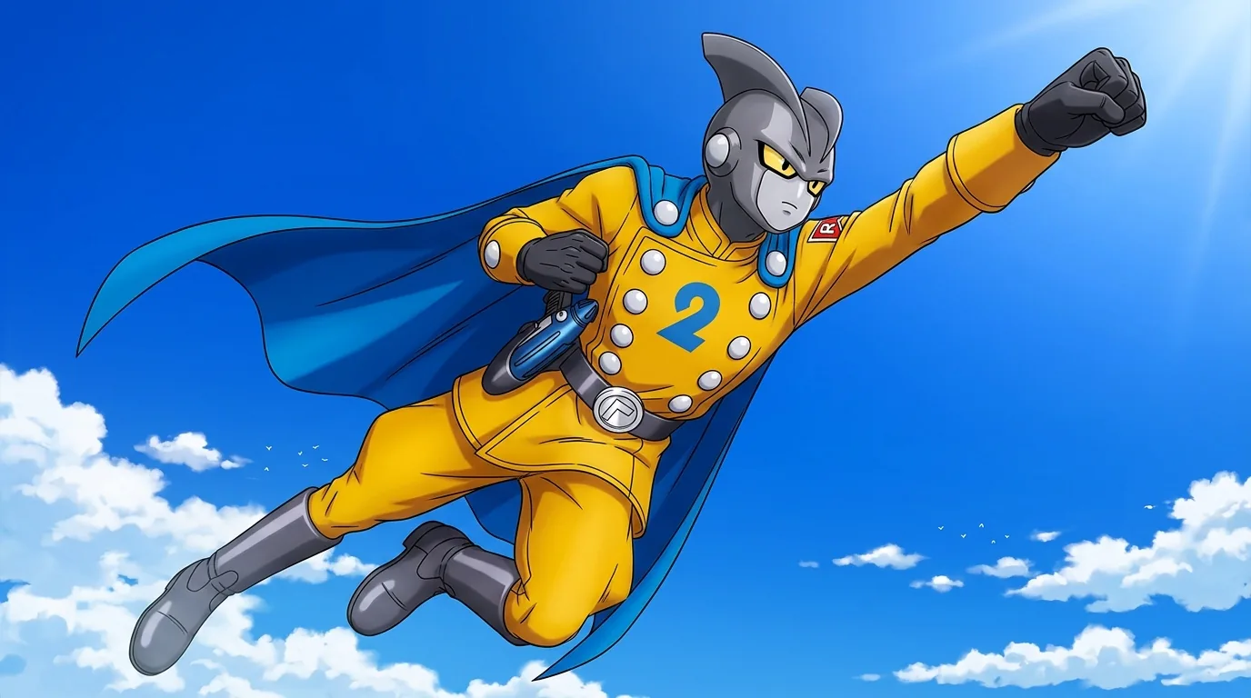 Gamma 2, a Android character from Dragon Ball.