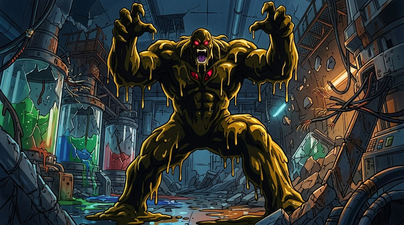 Hatchiyack, a Tuffle Machine Mutant character from Dragon Ball.