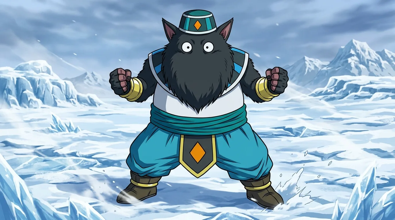 Iwan, a character from Dragon Ball.