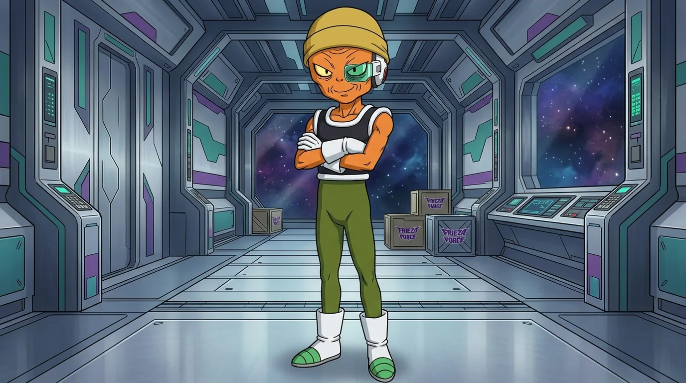 Lemo, a Unknown character from Dragon Ball.