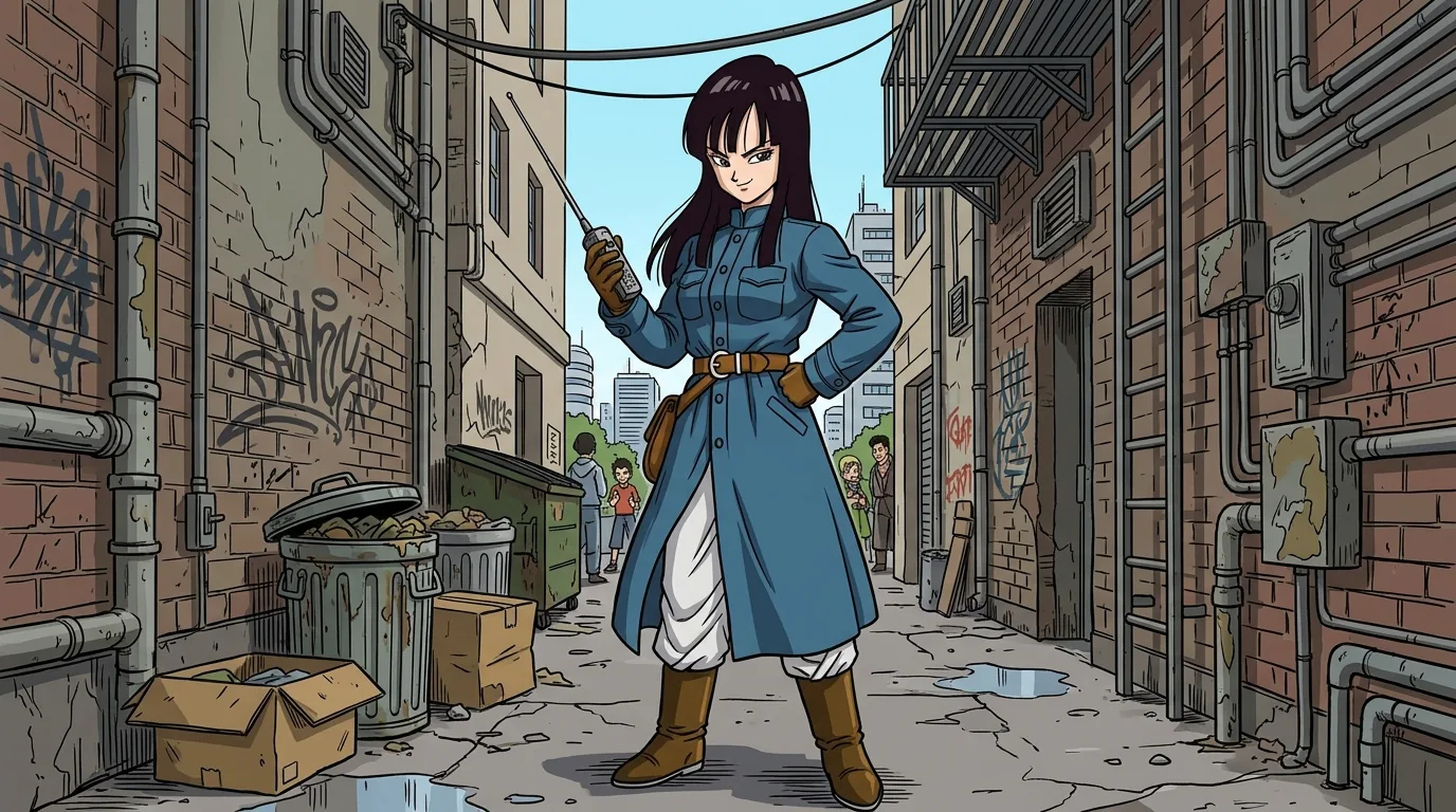 Mai, a Human character from Dragon Ball.