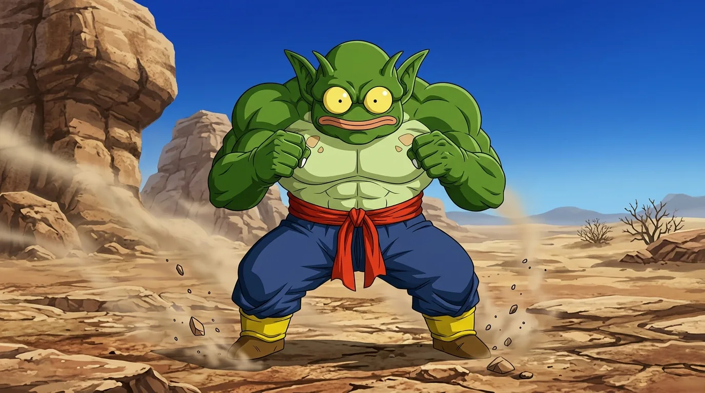 Medamatcha, a Slug-jin character from Dragon Ball.