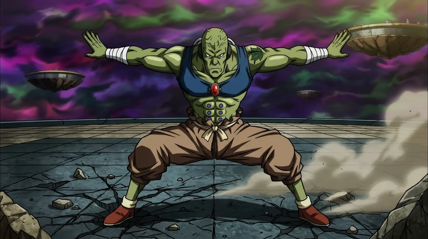 Obni, a Unknown (possibly Ginyu's race) character from Dragon Ball.