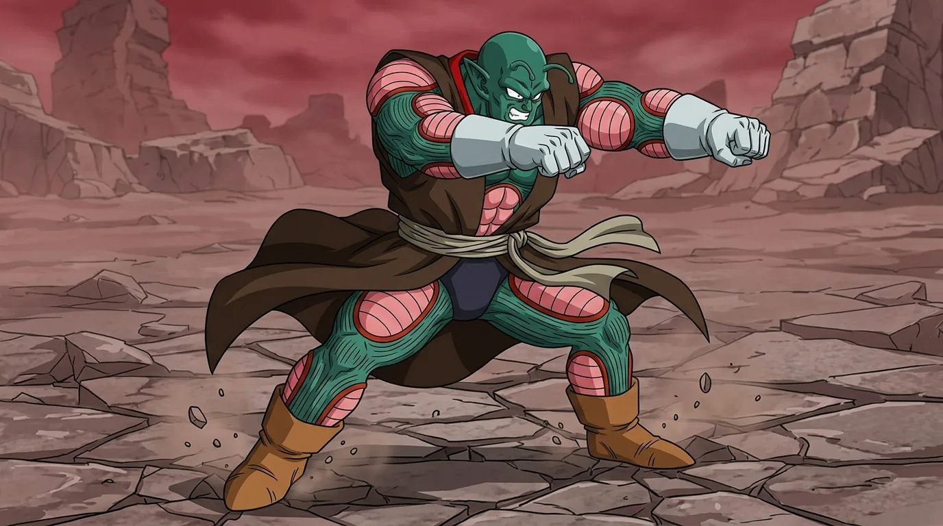 Pilina, a Namekian character from Dragon Ball.