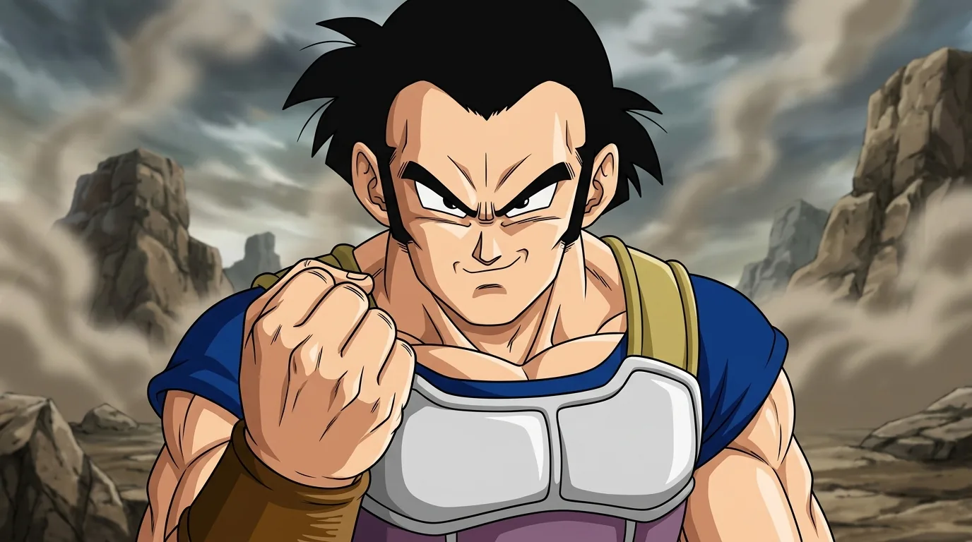 Renso, a Saiyan character from Dragon Ball.