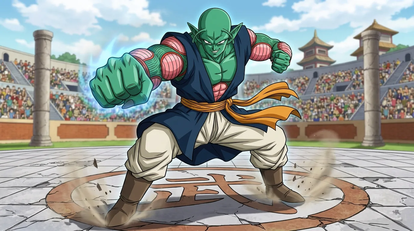 Saonel, a Namekian character from Dragon Ball.