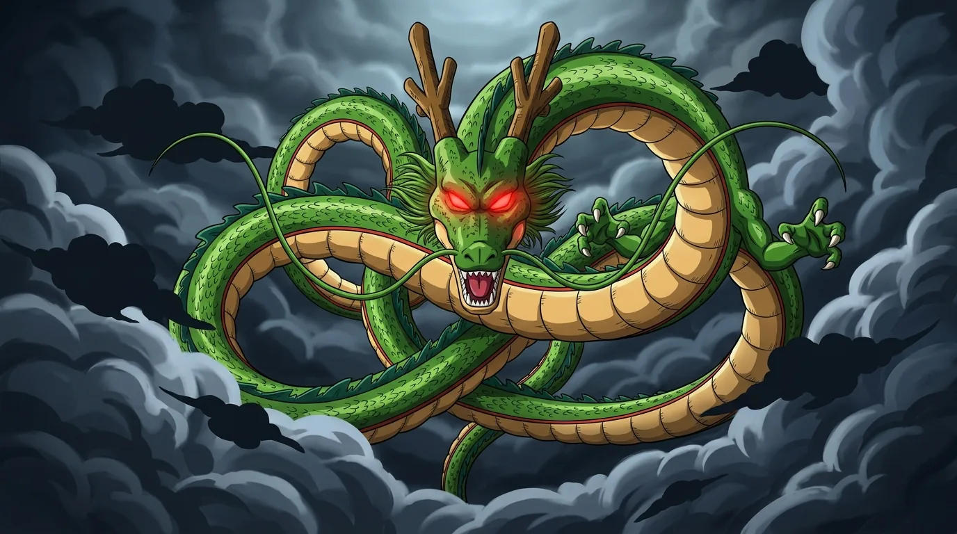 Shenron, a Eternal Dragon character from Dragon Ball.