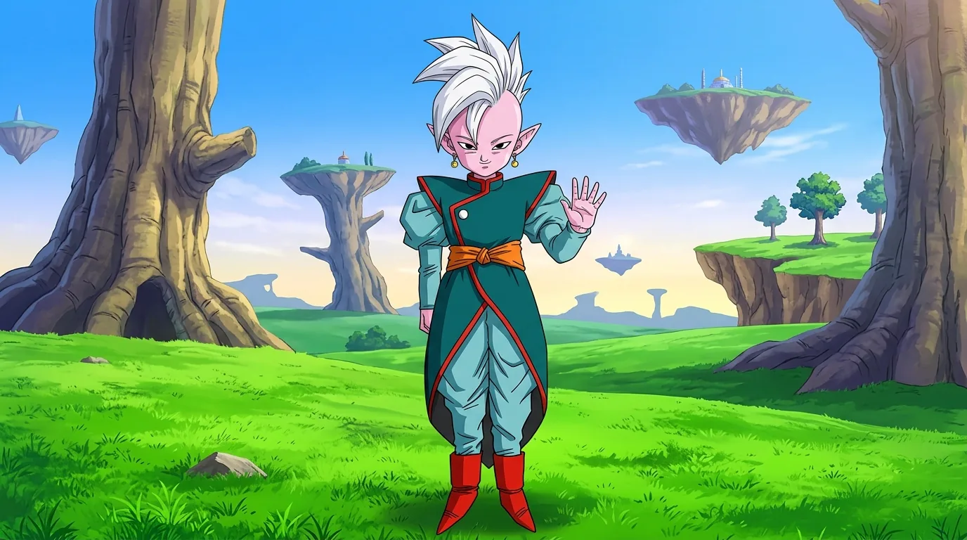 Shin, a Shinjin / Core Person character from Dragon Ball.