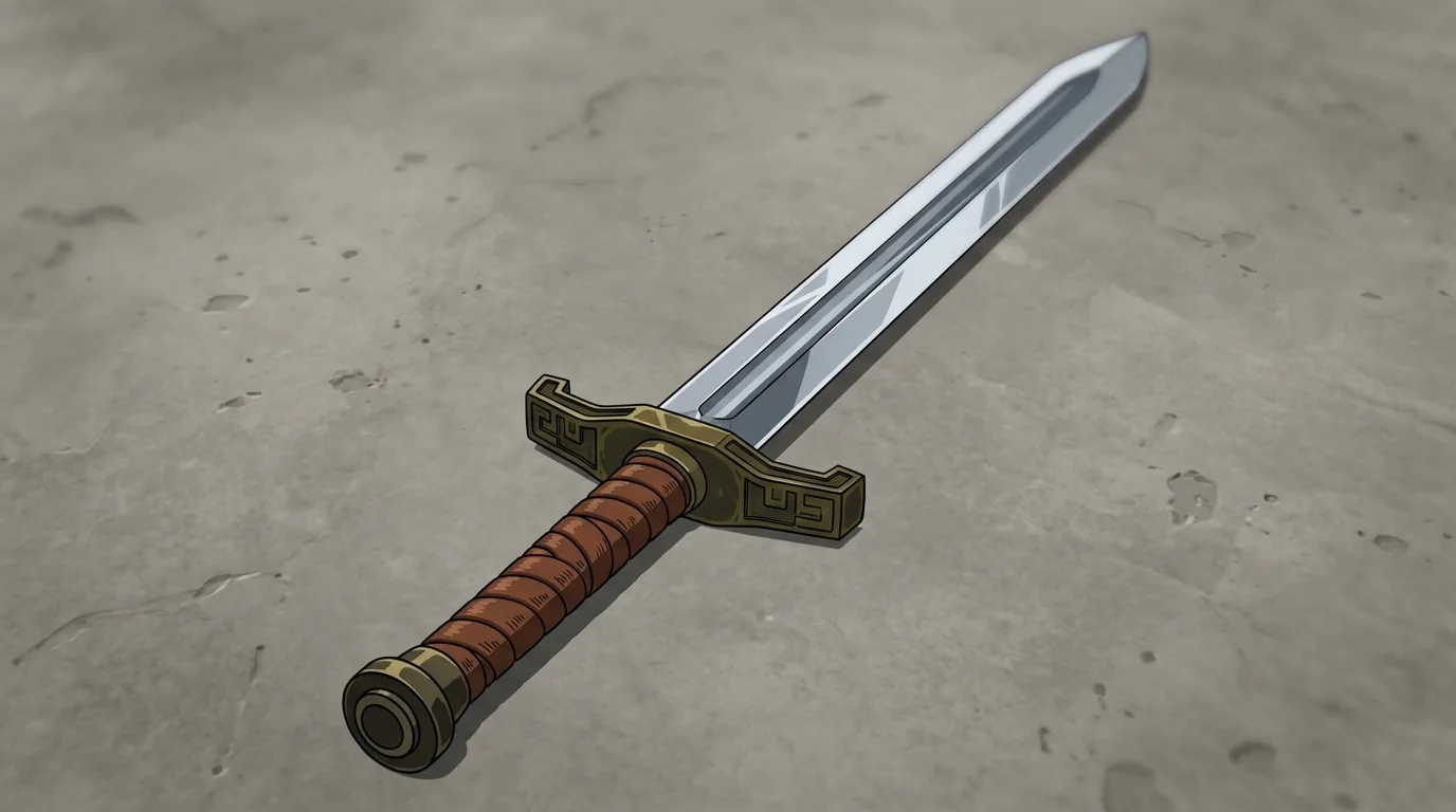 Future Trunks' Sword, an item from Dragon Ball.