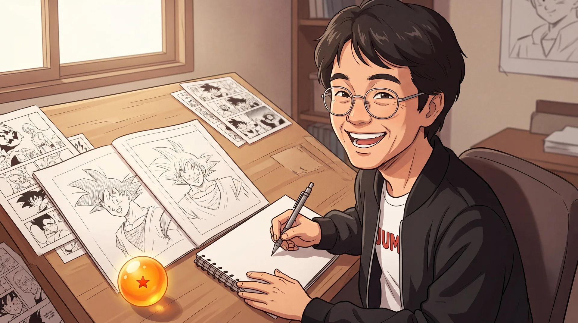 Akira Toriyama, creator of Dragon Ball