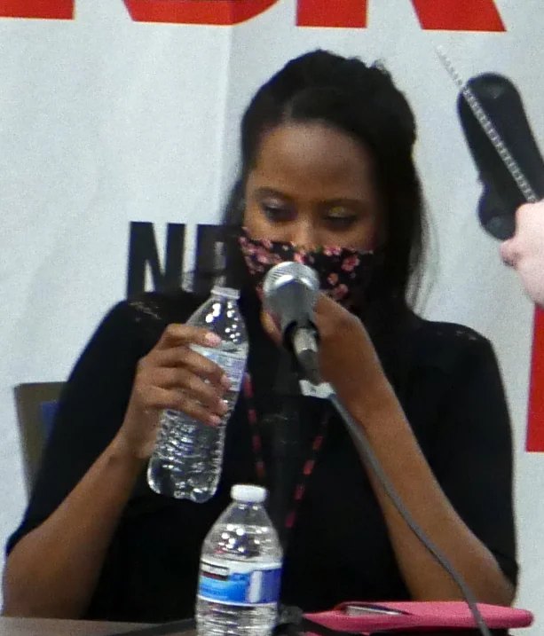 Dani Chambers, English voice of Janet in Dragon Ball Super: Super Hero film