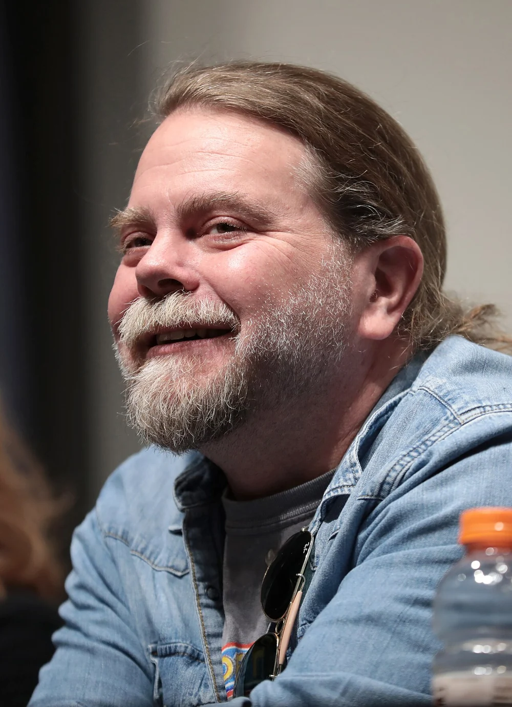 Justin Cook, English voice of Raditz and Super Buu