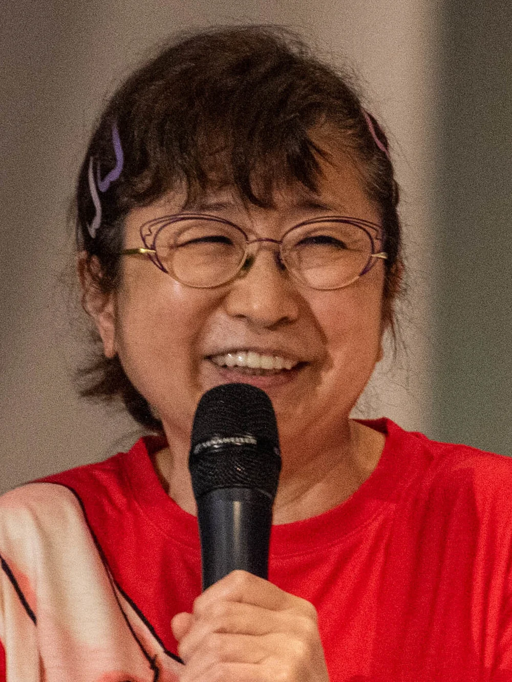 Mayumi Tanaka, Japanese voice of Krillin