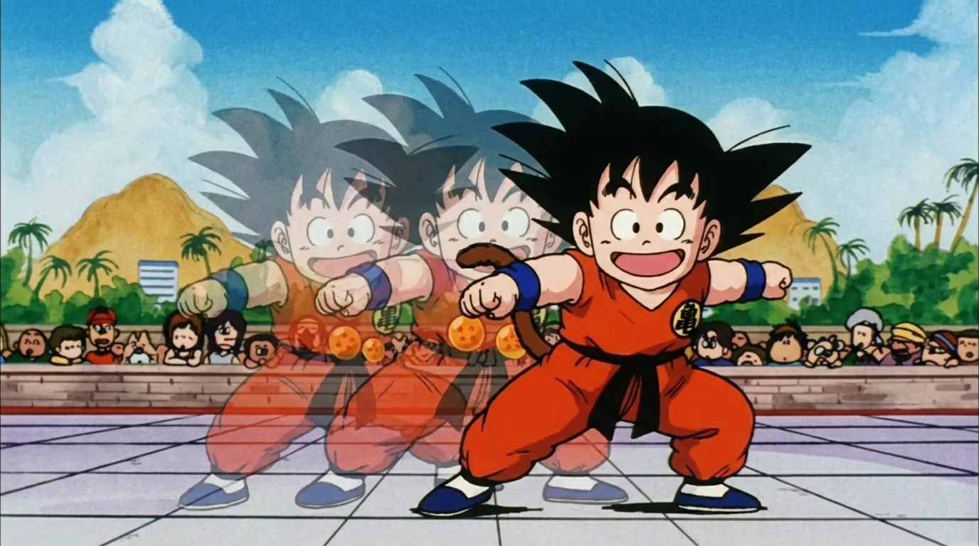 Afterimage Technique, a technique from Dragon Ball.
