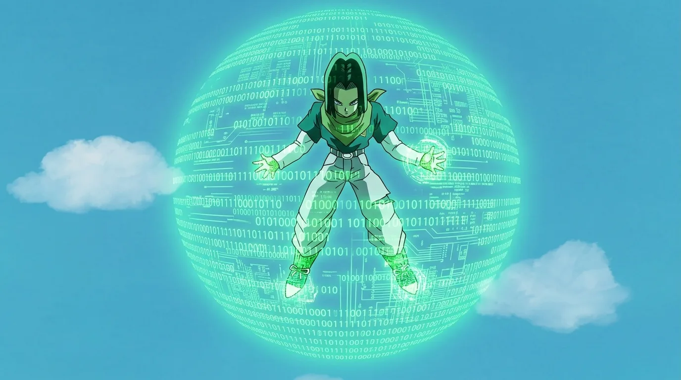 Android Barrier, a technique from Dragon Ball.