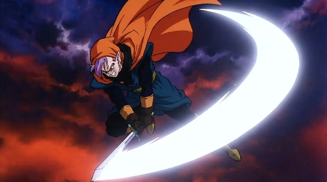 Brave Sword Attack, a technique from Dragon Ball.