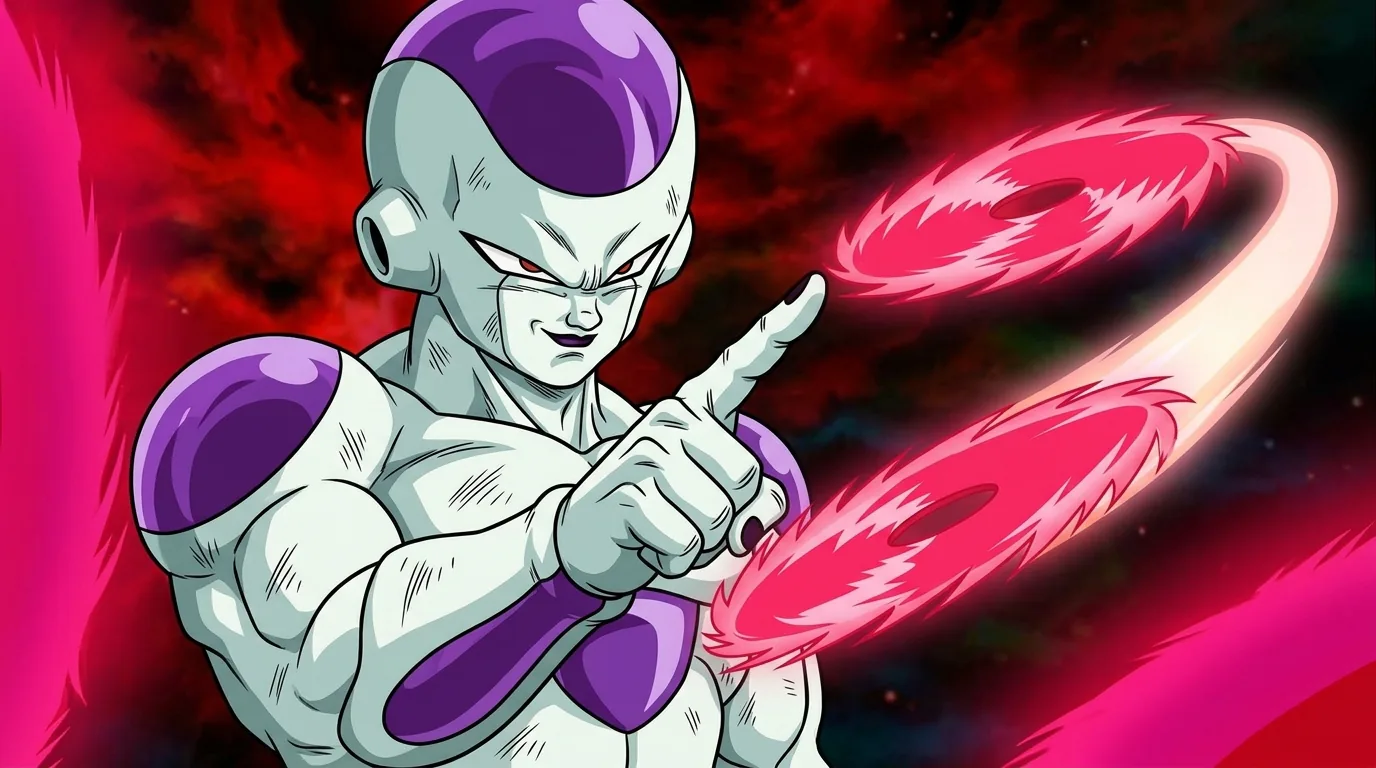 Death Saucer, a technique from Dragon Ball.