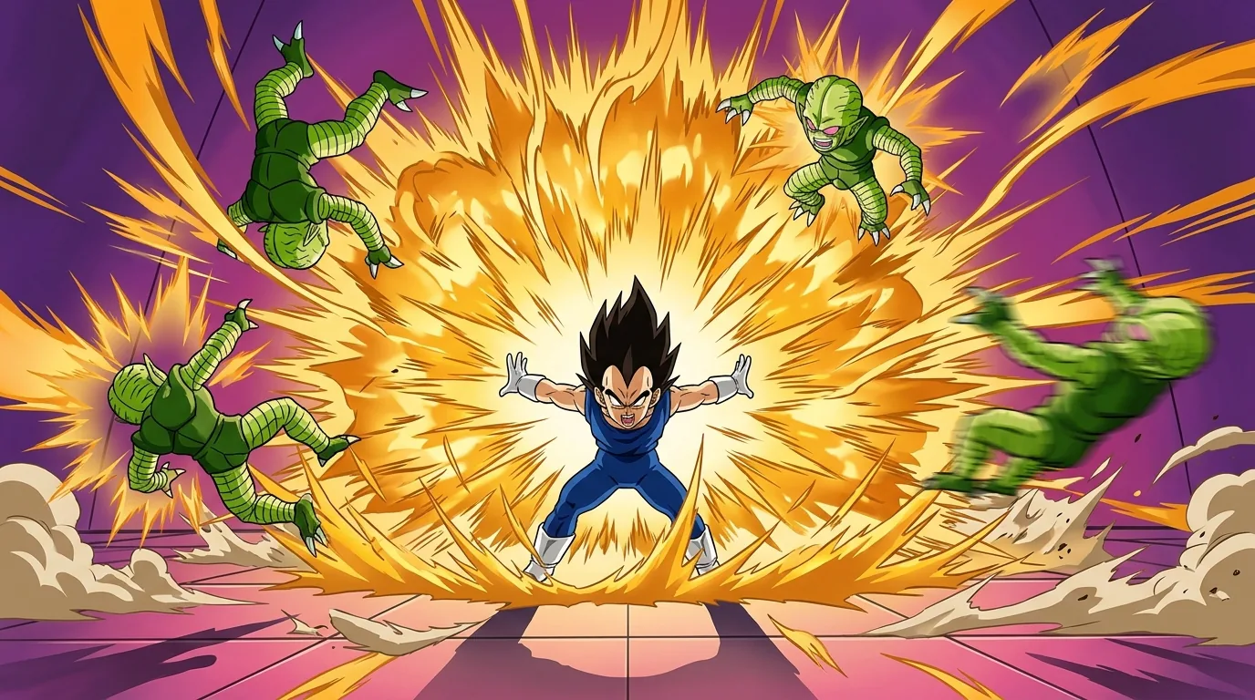 Explosive Wave, a technique from Dragon Ball.