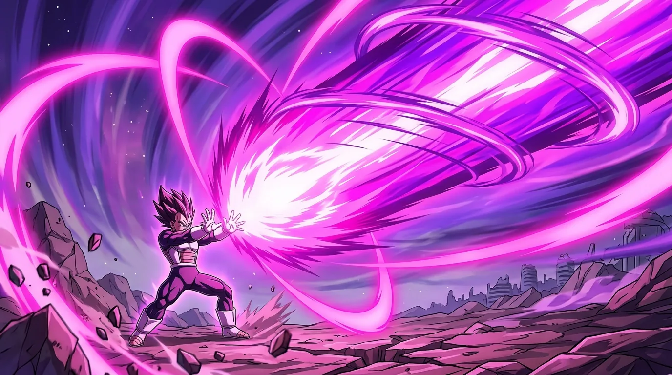 Final Burst Cannon, a technique from Dragon Ball.