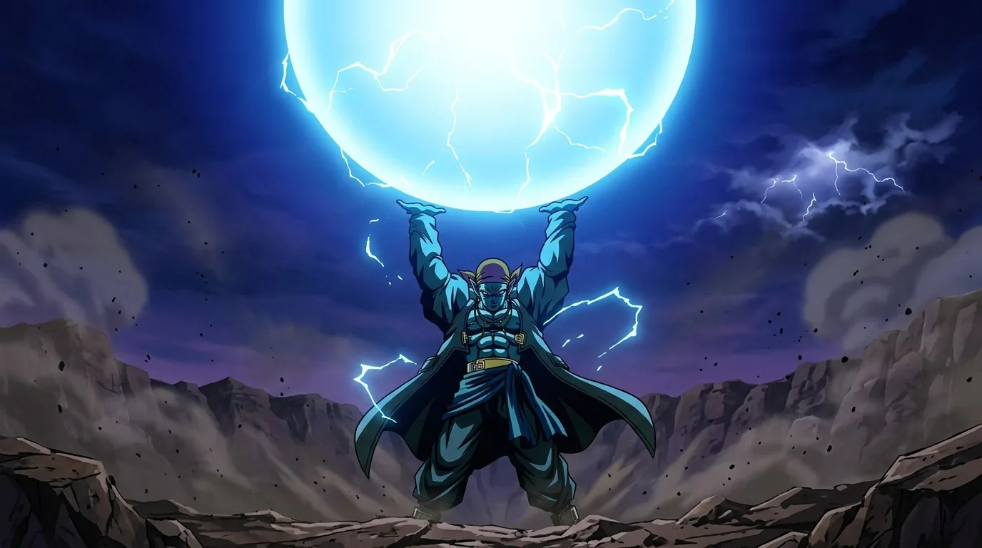 Full Power Energy Ball, a technique from Dragon Ball.