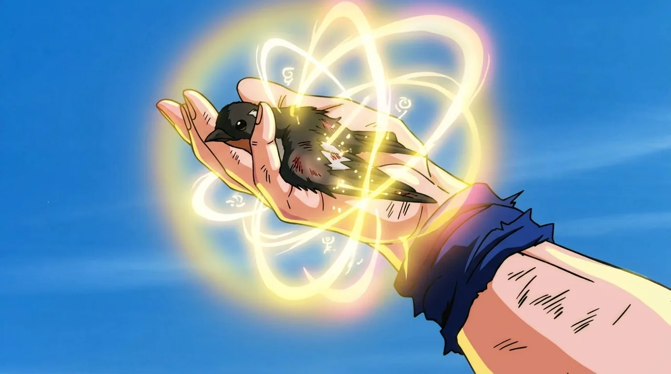 Healing, a technique from Dragon Ball.