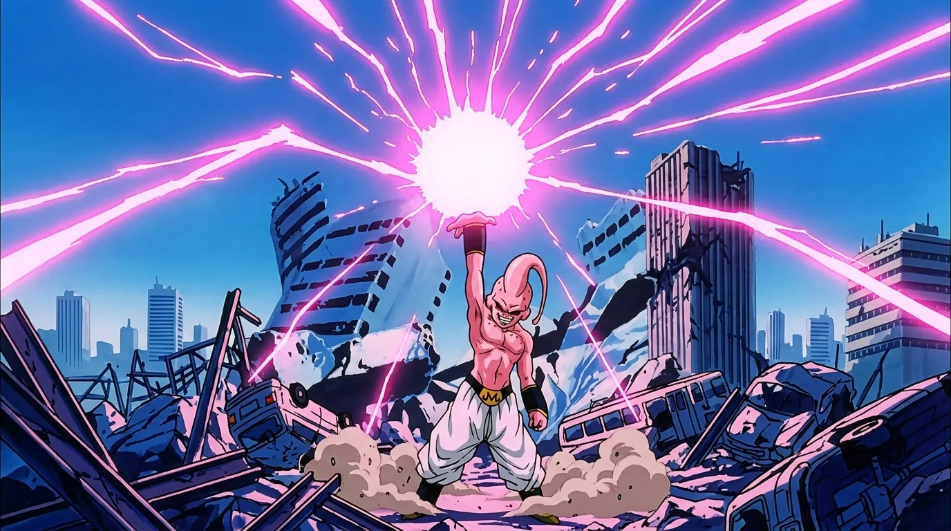 Human Extinction Attack, a technique from Dragon Ball.