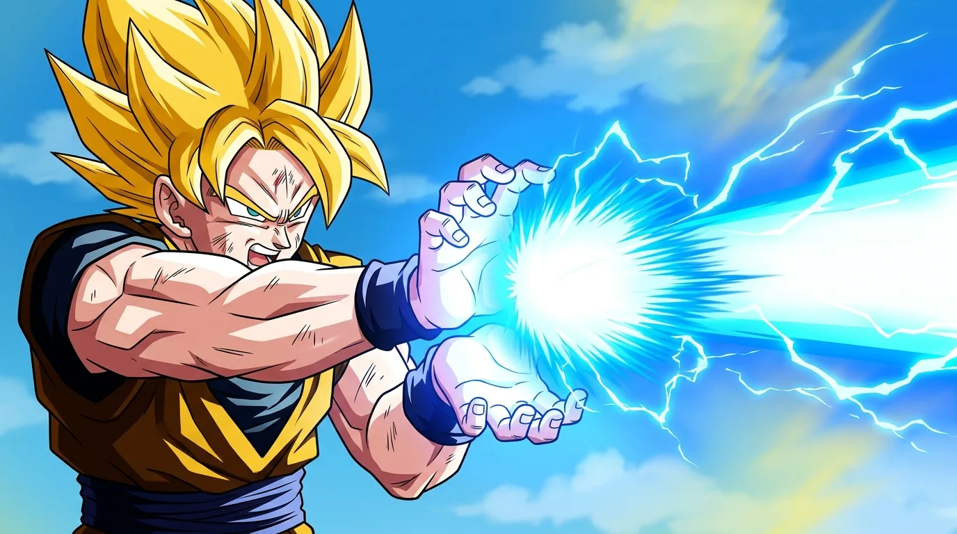 Instant Kamehameha, a technique from Dragon Ball.