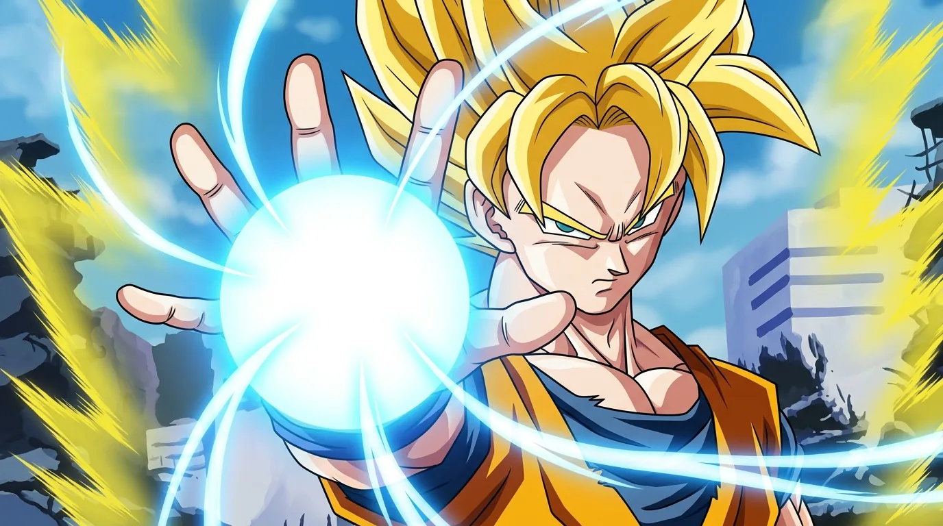 Ki Blast, a technique from Dragon Ball.