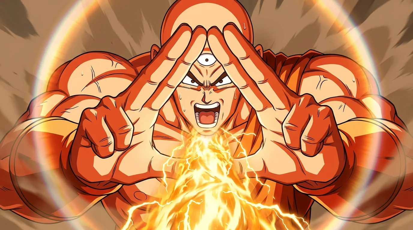 Neo Tri-Beam, a technique from Dragon Ball.