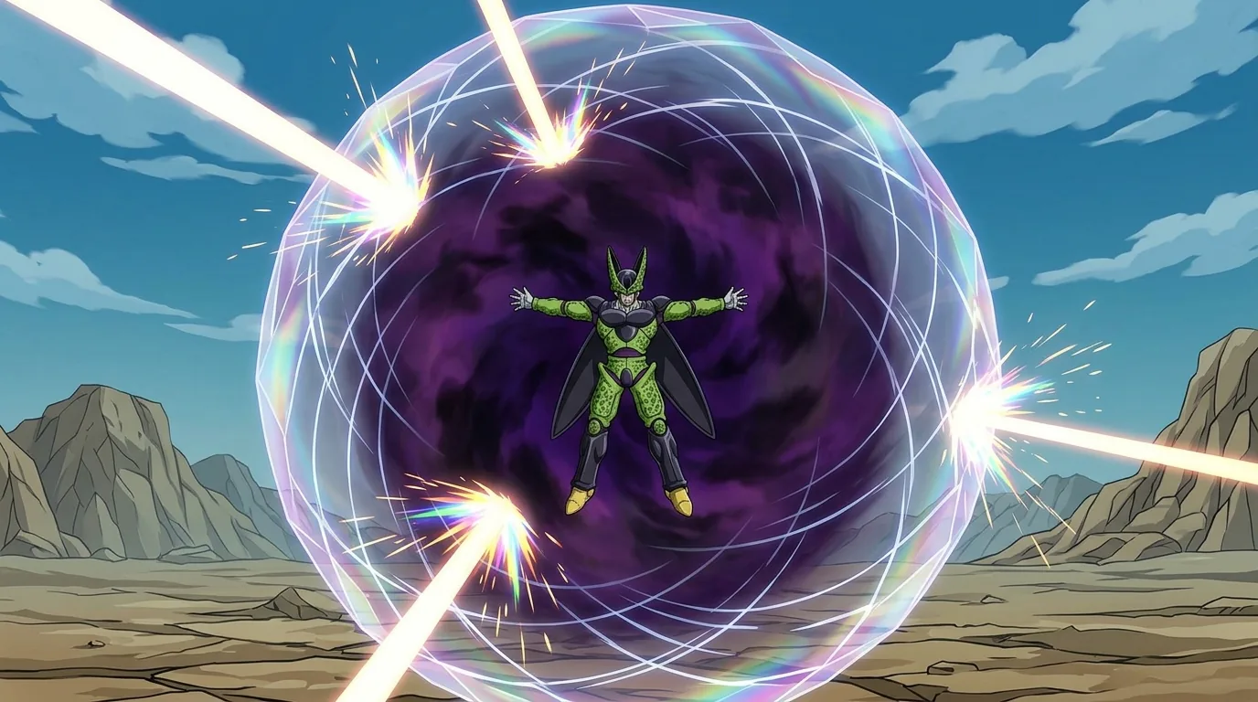 Perfect Barrier, a technique from Dragon Ball.