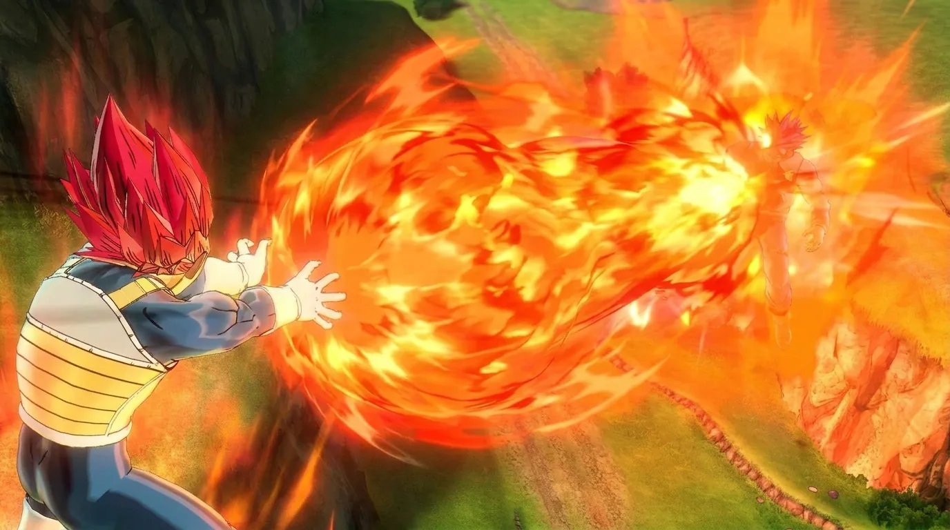 Prominence Flash, a technique from Dragon Ball.