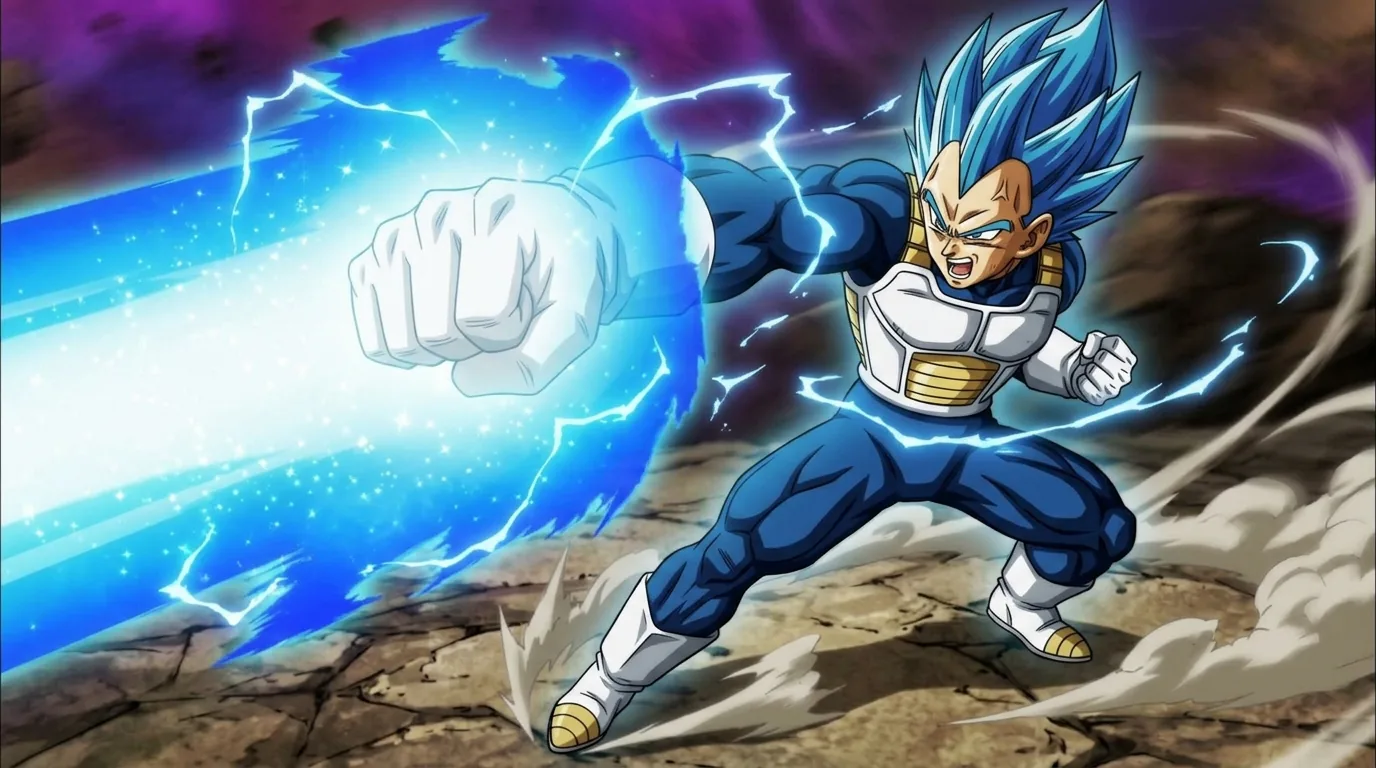 Savage Strike, a technique from Dragon Ball.