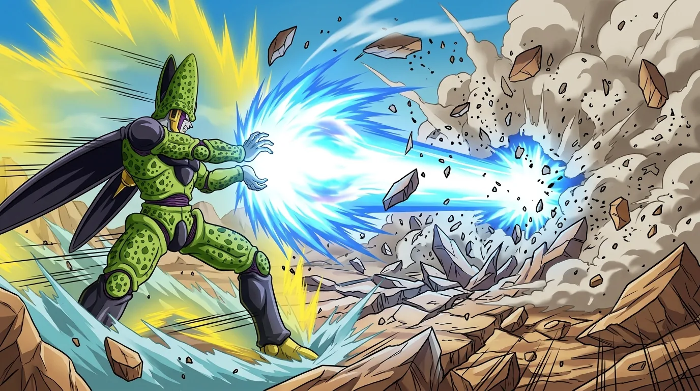 Solar Kamehameha, a technique from Dragon Ball.