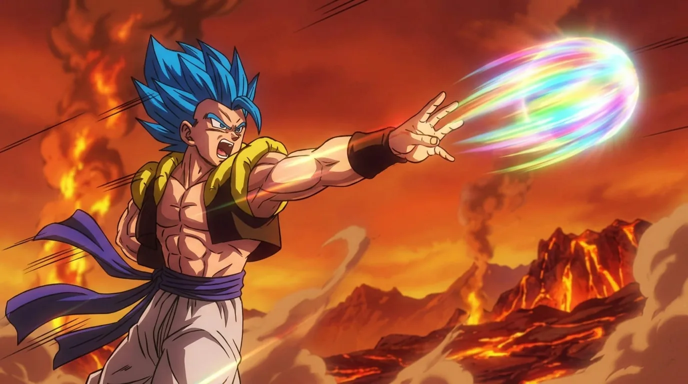 Stardust Breaker, a technique from Dragon Ball.