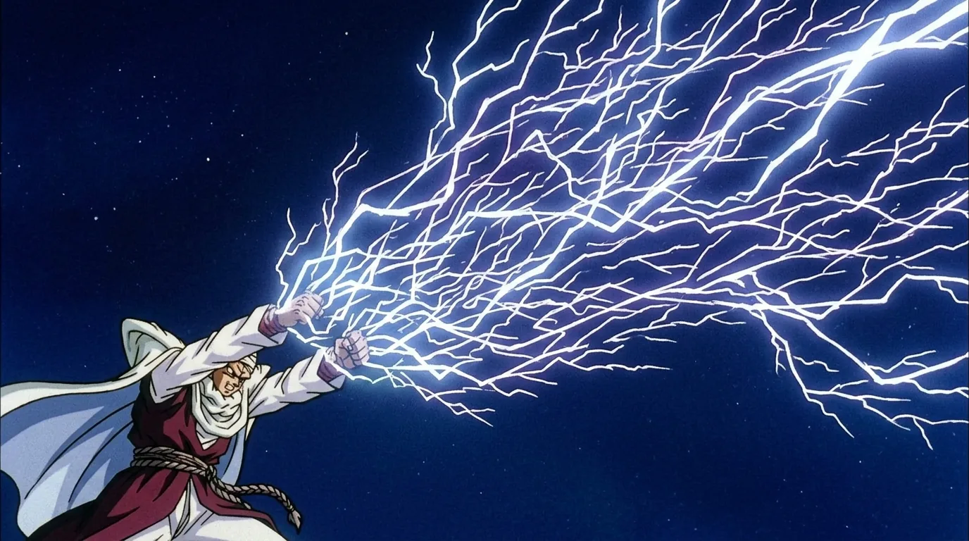 Thunder Shock Surprise, a technique from Dragon Ball.