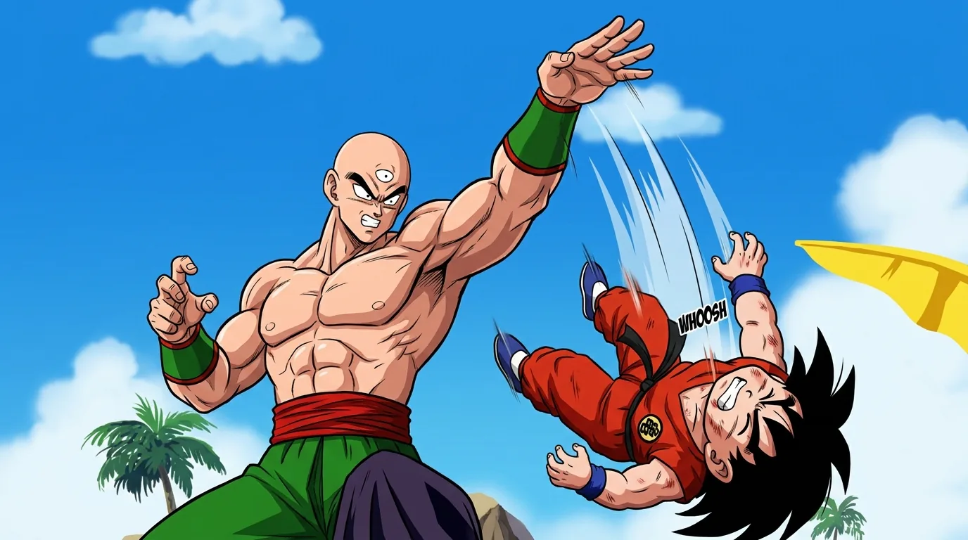 Volleyball Attack, a technique from Dragon Ball.