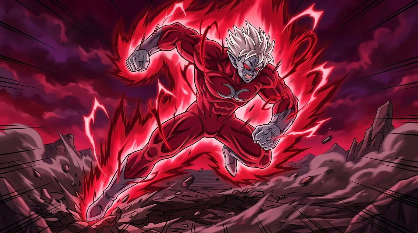 Rampaging, a transformation from Dragon Ball.