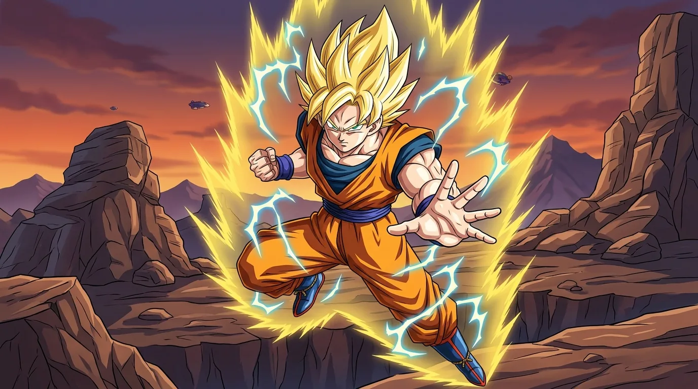Super Saiyan Full Power, the mastered effortless state of the standard Super Saiyan form