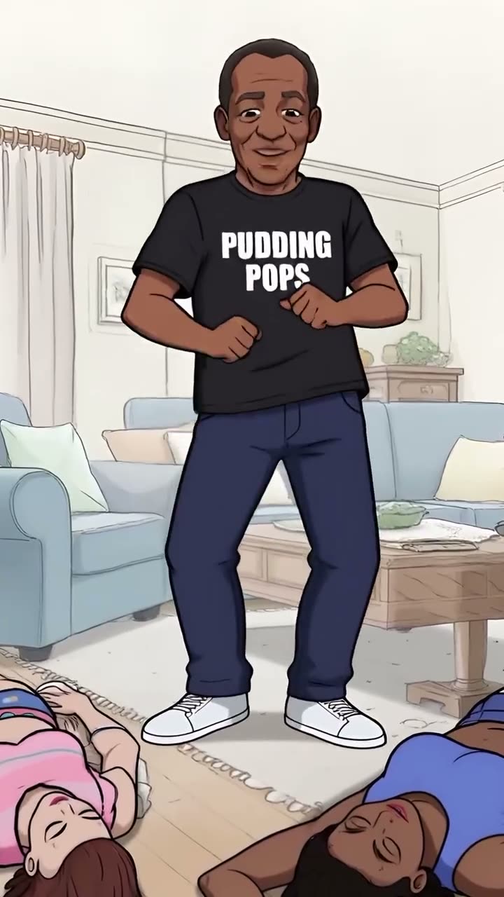 Mr. Popo saves the girls from Bill Cosby