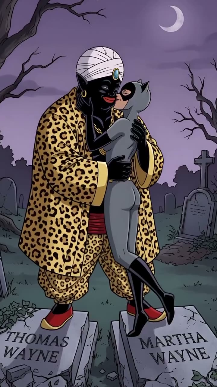 Mr. Popo Takes Batman's Girls